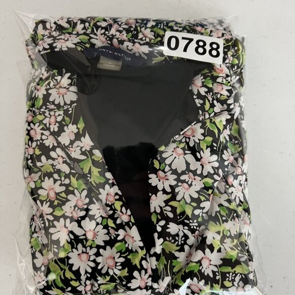 Tommy Hilfiger Womens 8 Ruffle Tiered Daisy Floral Sleeveless Dress Cottagecore - Picture 16 of 16